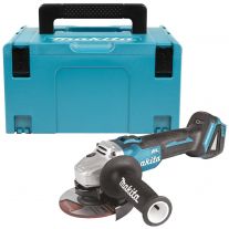 Makita DGA504ZJ accu haakse slijper 125 mm body 18V + Mbox