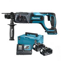 Makita DHR241RMJ accu combihamer SDS plus 18V 4,0Ah + Mbox