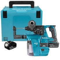 Makita DHR242RMJV accu combihamer 2,0J 18V 4,0Ah + stofafzuiging en Mbox