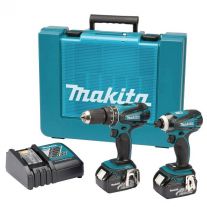 Makita DLX2006J accu combiset 18V 3,0 Ah Li-Ion