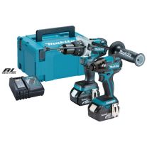 Makita DLX2040TJ set accuklopboormachine - 18V 5,0Ah