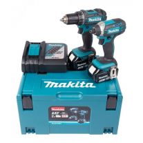 Makita DLX2127MJ 18V accu combiset 2-delig