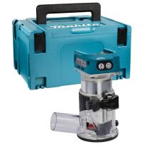 Makita DRT50ZJ accu freesmachine body 18V + Mbox