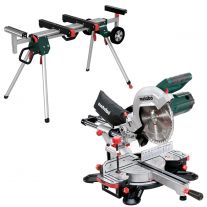 Metabo KGS 254 M afkortzaag 254 mm + KSU 251 onderstel