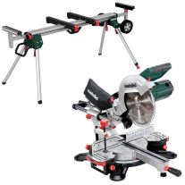 Metabo KGS 254 M afkortzaag 254 mm + KSU 401 onderstel