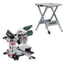 Metabo KGS 254 M afkortzaag 254 mm + UMS onderstel