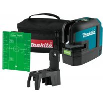 Makita SK106GDZ kruislijnlaser en puntlaser groen body 10,8V/12V + tas
