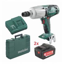 Metabo SSW 18 LTX 600 accu slagmoersleutel 18V 5,2Ah + koffer