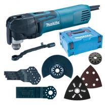 Makita TM3010CX5J multitool 320W + 57 accessoires en Mbox koffer