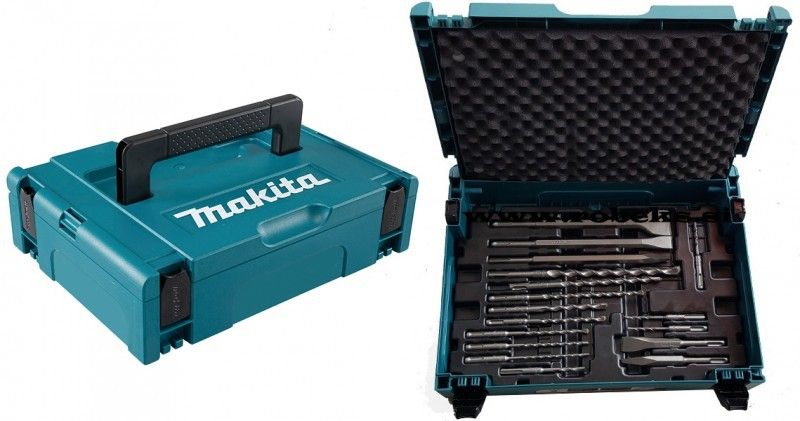 Makita B-52059 17-delige sds plus boren en beitel set in MBox 