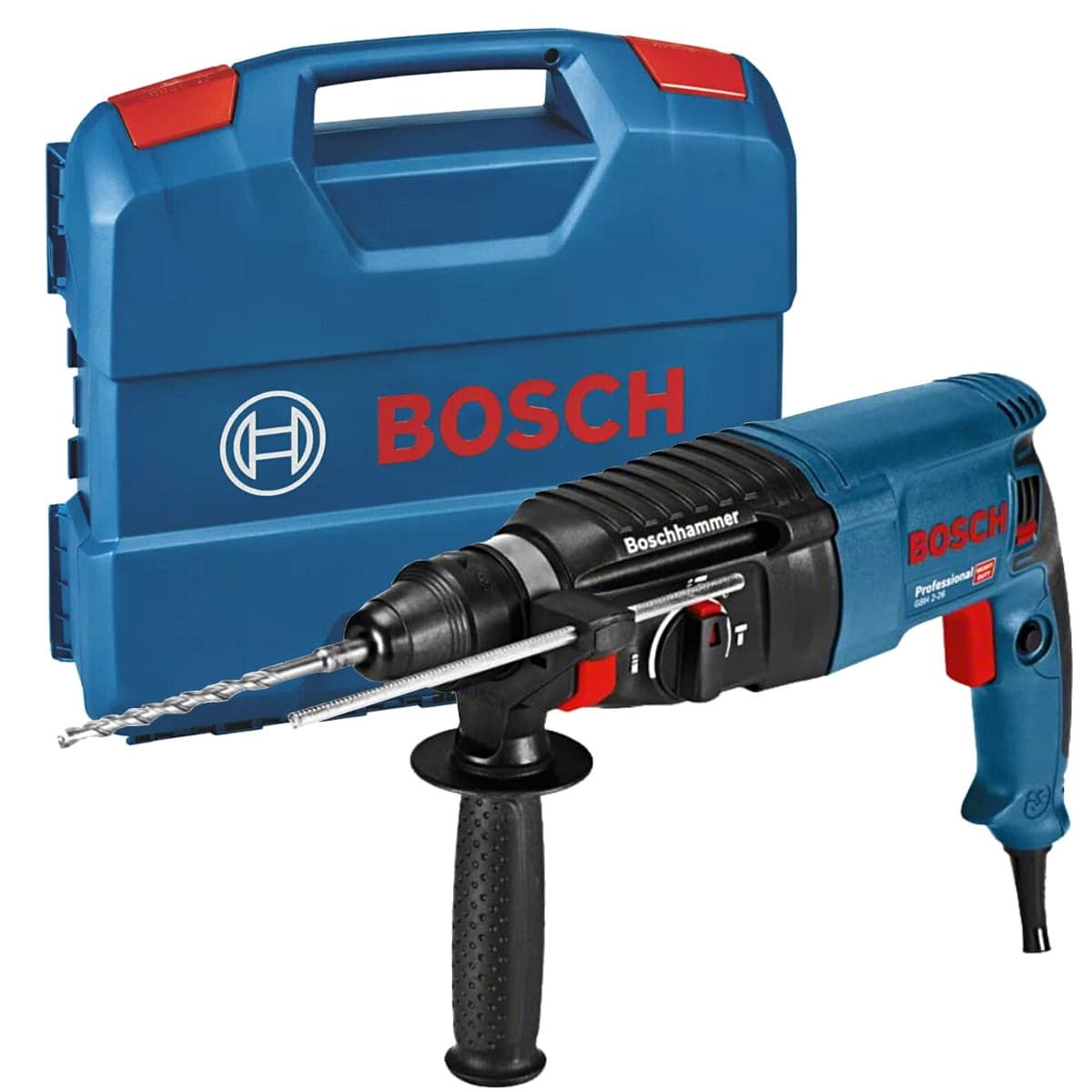 Bosch GBH 2-26 combihamer SDS plus 830W 2,7J + koffer
