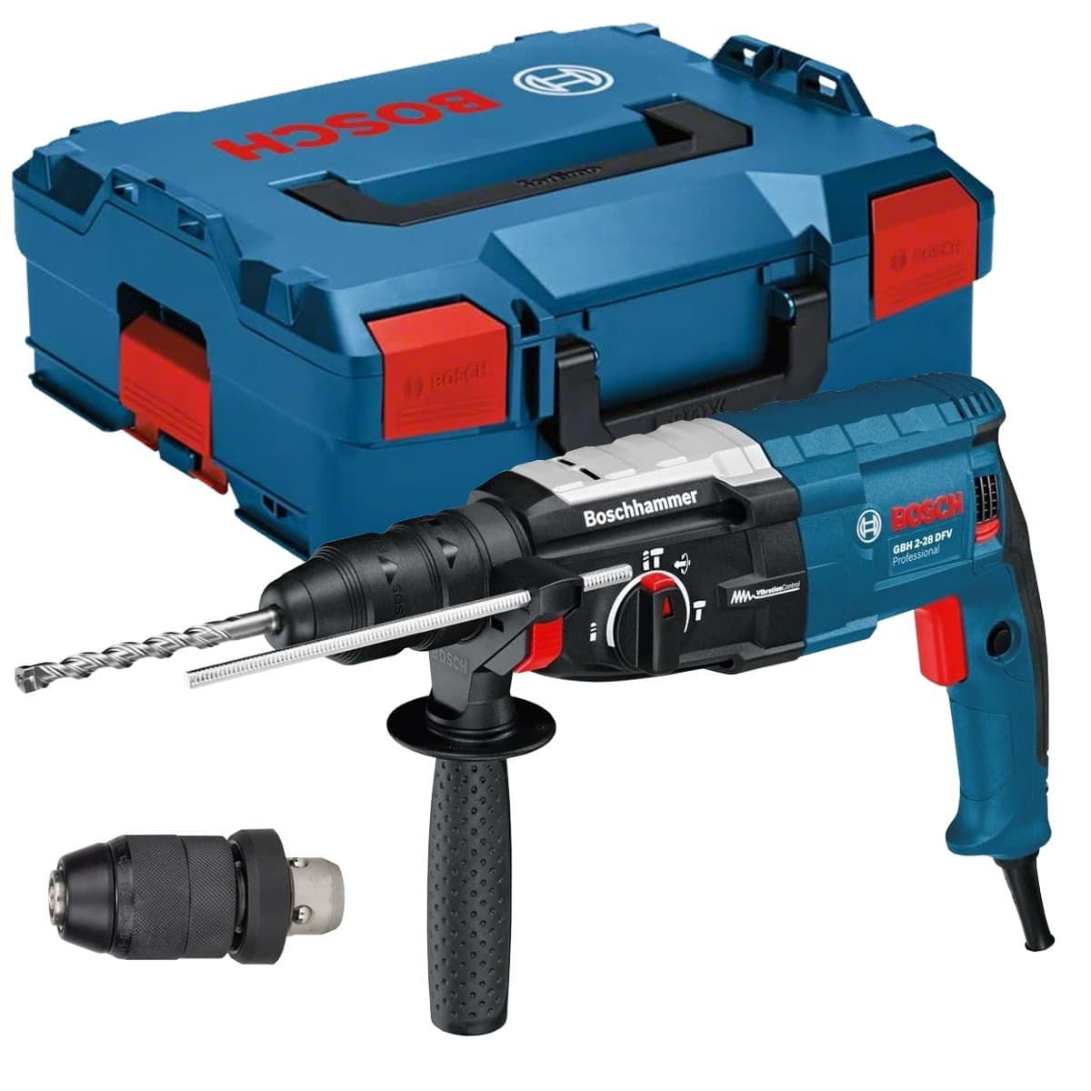 Bosch GBH 2-28 DFV combihamer SDS plus 850W 3,2J + L-Boxx