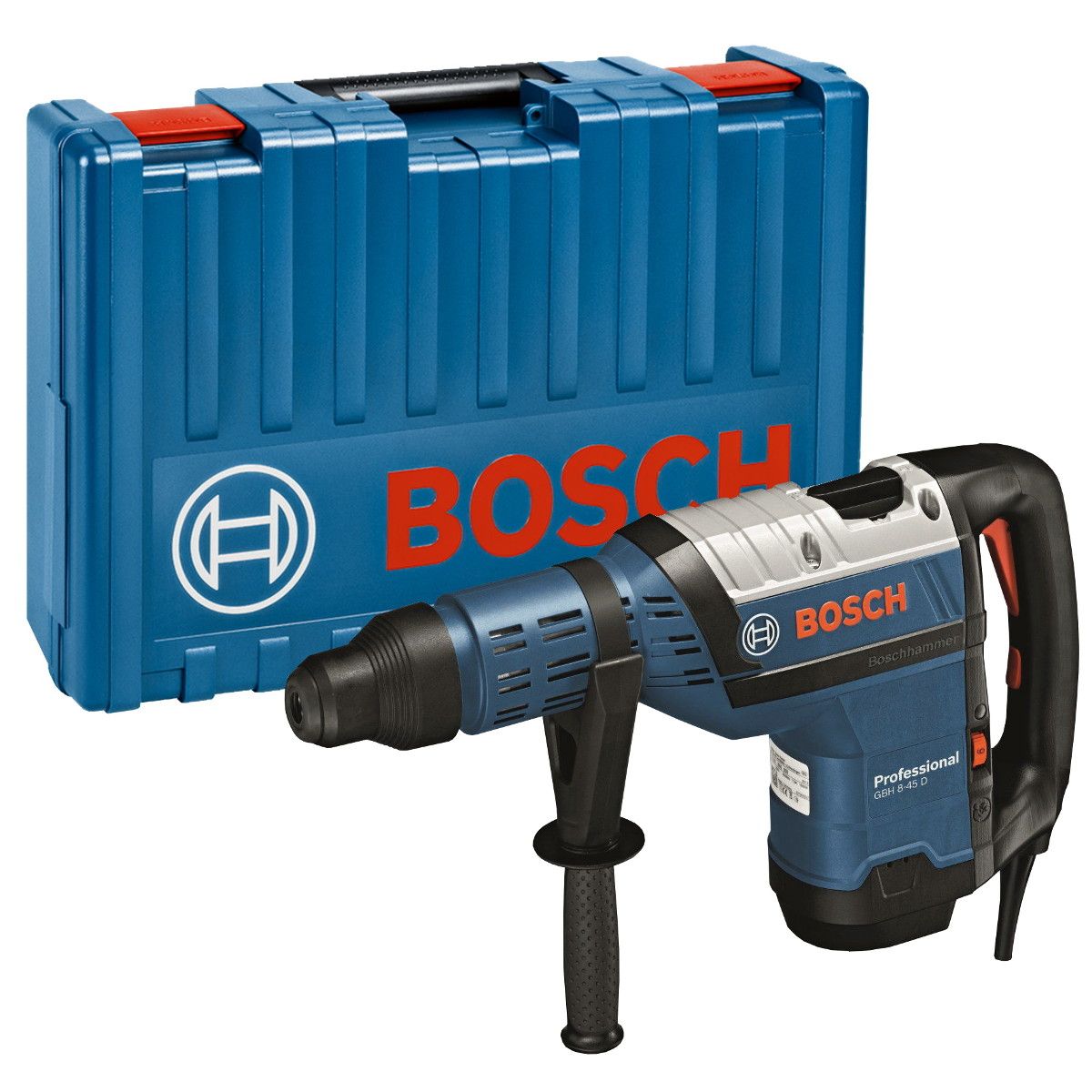 Bosch GBH 8-45 D SDS max boorhamer 12,5J in koffer