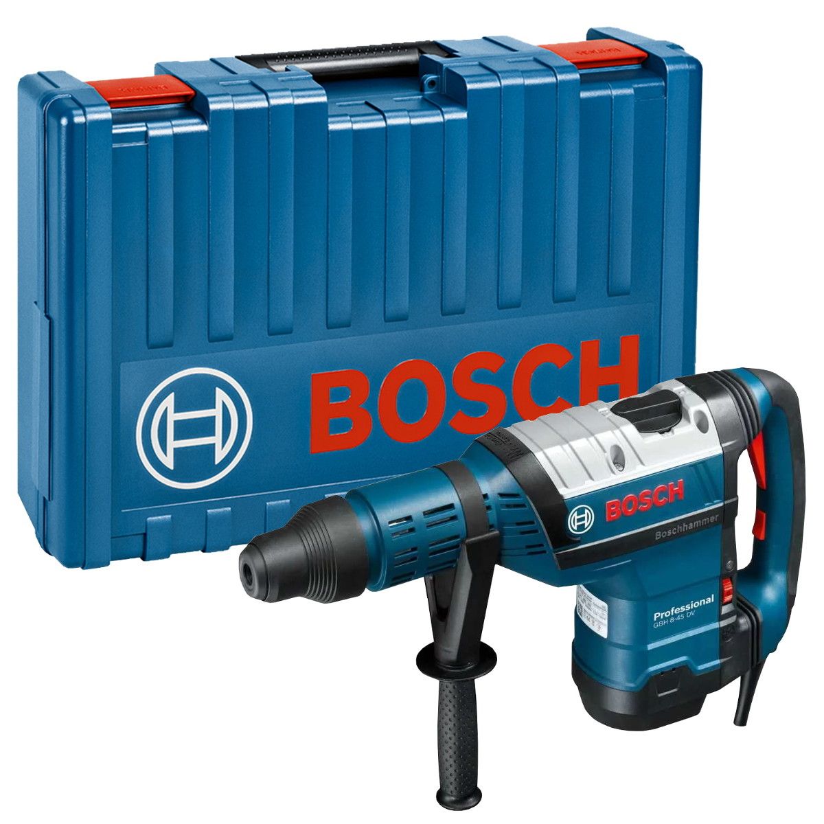 Bosch GBH 8-45 DV SDS max boorhamer 12,5J in koffer