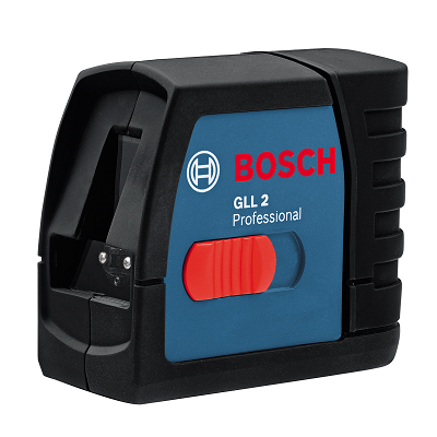 Bosch GLL 2 kruislijnlaser groen 4,5V + tas