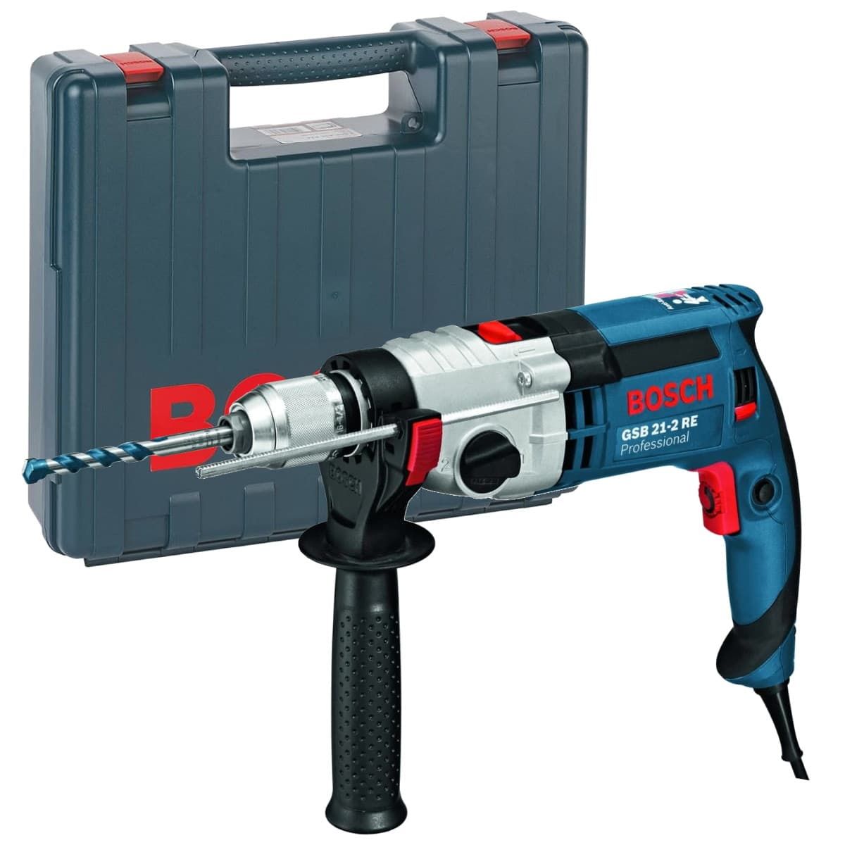 Bosch GSB 21-2 RE klopboormachine 1100W + koffer