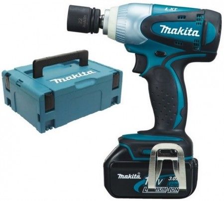 Makita DTW251RFJ accu slagmoersleutel 18V 3,0Ah + Mbox koffer