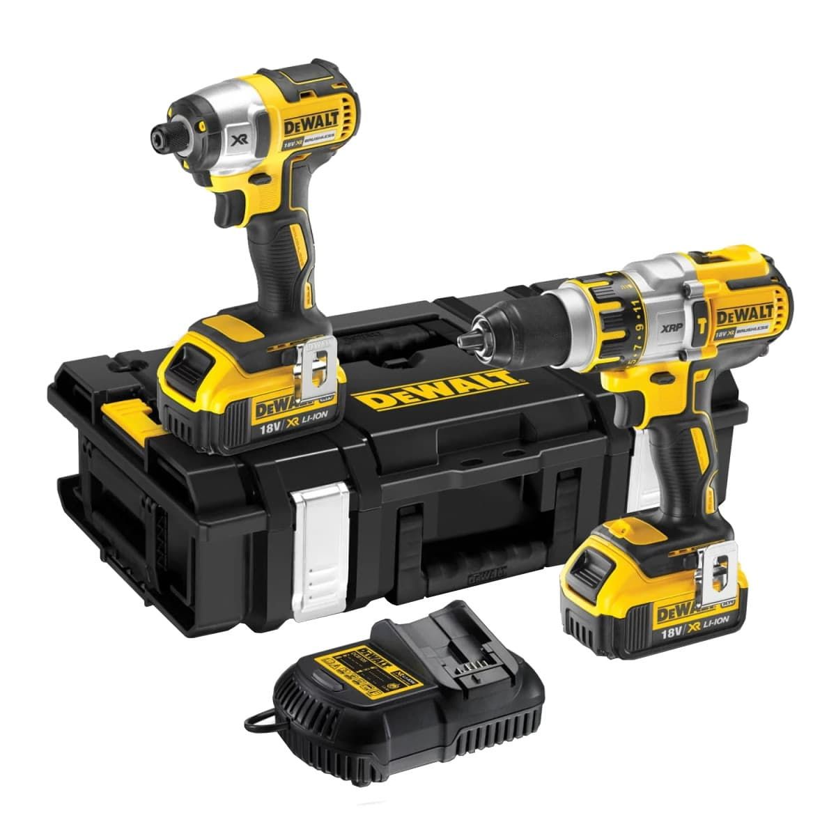DeWALT DCK255M2 combiset 2-delig - 2x 18V 4,0Ah + DS150