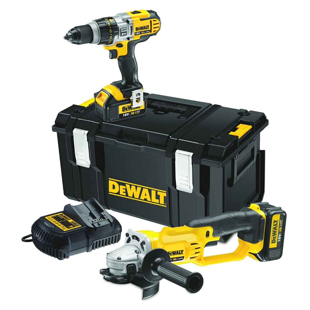 DeWALT DCK293M2 combiset 2-delig - 2x 18V 4,0Ah + DS300