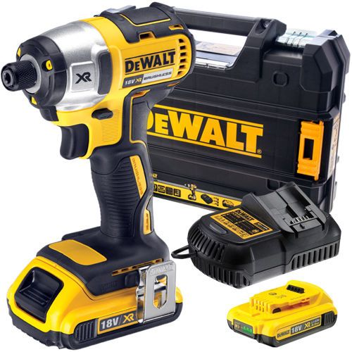 DeWALT DCF886D2 accu slagschroevendraaier 18V 2,0Ah + TSTAK koffer