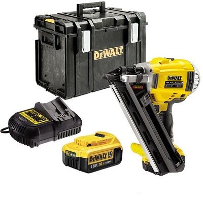 DeWALT DCN690M2K accu tacker 18V 4,0Ah + DS400 koffer