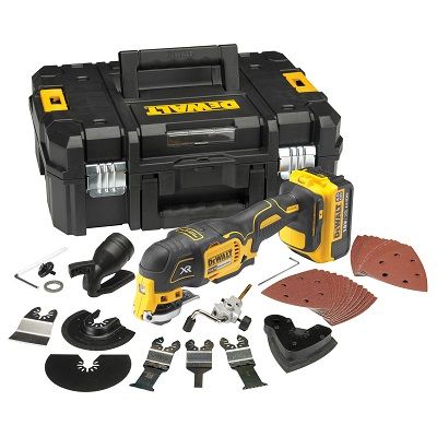 DeWALT DCS355M2 accu multitool 18V 4,0Ah + 35 accessoires en TSTAK