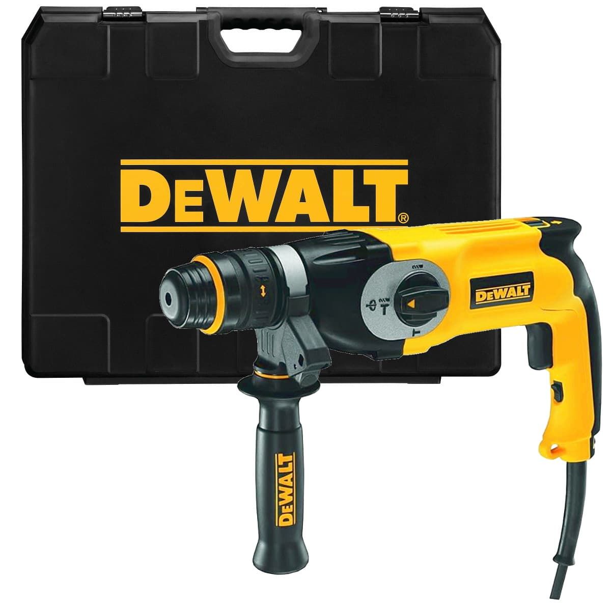 DeWALT D25124K combihamer SDS plus 2,8J + koffer en snelwisselboorkop