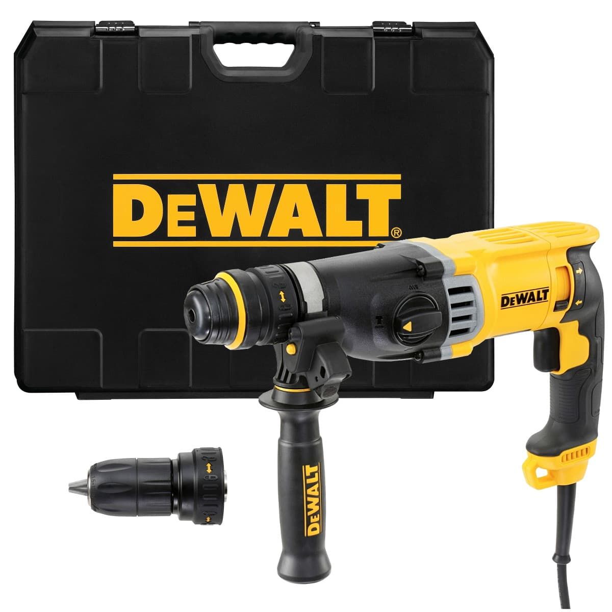 DeWALT D25144K combihamer SDS plus 900W 3,0J + koffer