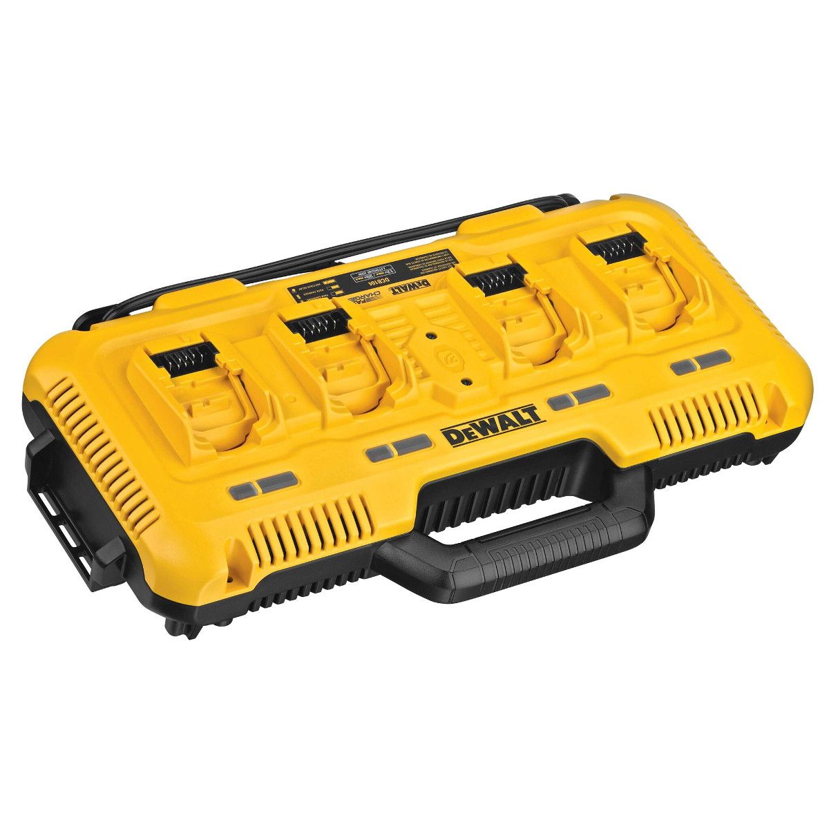 DeWALT DCB104 accu snellader voor 4 accu's