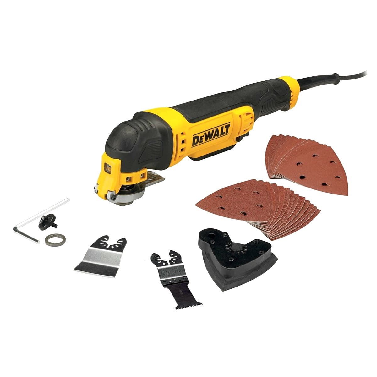 DeWALT DWE315 multitool 300W + 32 accessoires