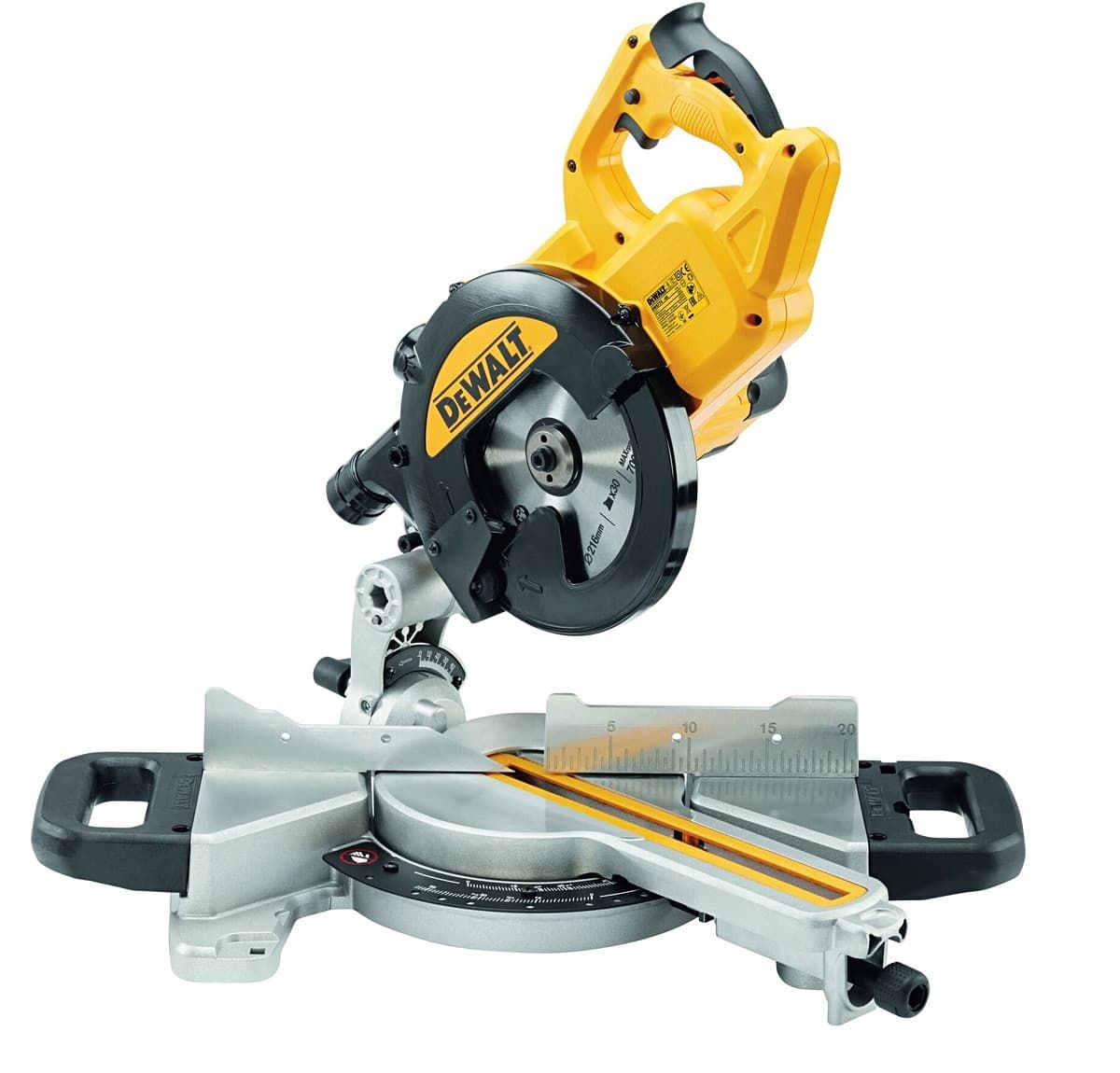 DeWALT DWS774 afkortzaag 216 mm 1400W