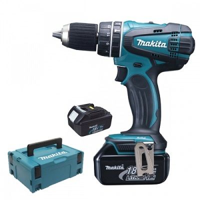 Makita DHP456RFJ accu klop-boormachine 18v 3.0Ah + MBox 