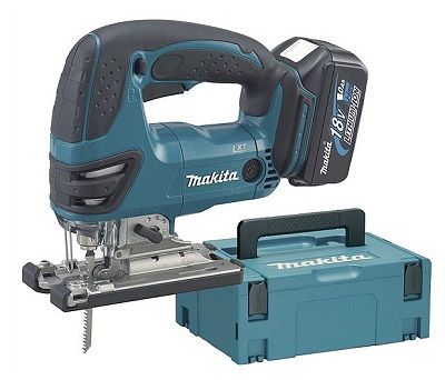 Makita DJV180RMJ accu decoupeerzaag 18V 4,0Ah + Mbox koffer