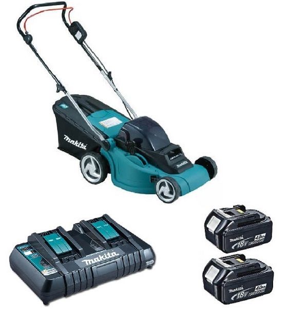 Makita DLM380PM2 accu grasmaaier 18V 4,0Ah