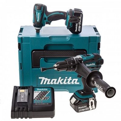 Makita DLX2005MJ 18v accu combopack 4.0Ah in MBox 