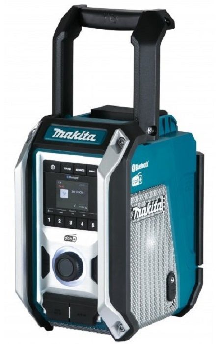 Makita DMR115 bouwradio DAB+ bluetooth USB en subwoofer