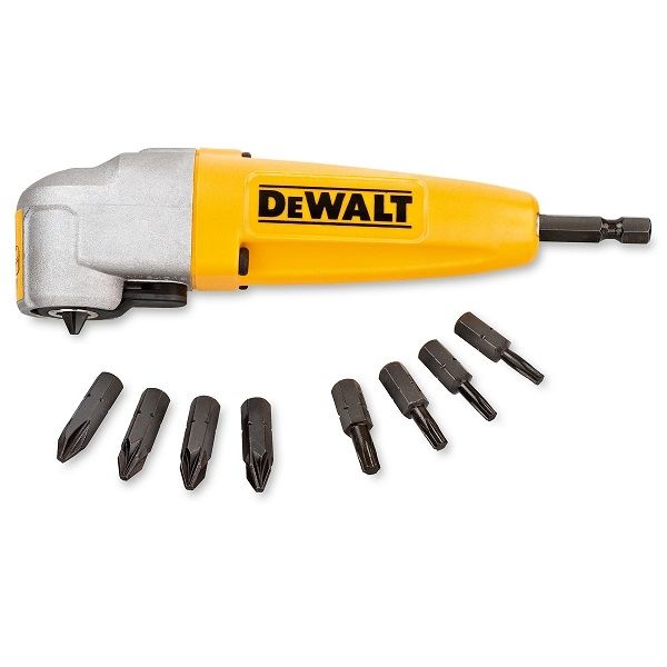 DeWalt DT71517T haakse bithouder  met 9 delige Torsion bits