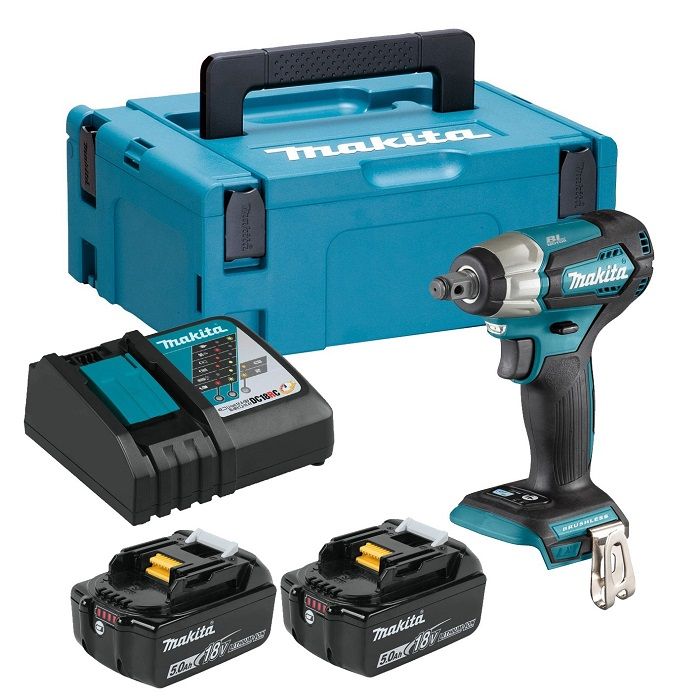 Makita DTW181RTJ accu slagmoersleutel 18V 5,0Ah + Mbox koffer