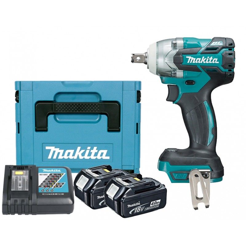 Makita DTW281RMJ accu slagmoersleutel 18V 4,0Ah + Mbox koffer