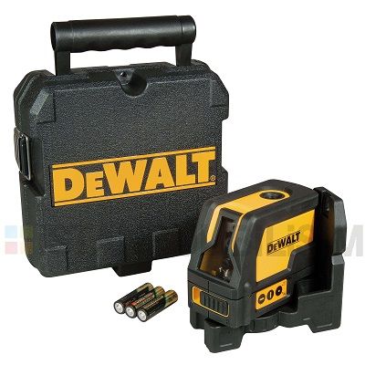 DeWALT DW0822 kruislijnlaser 4,5V + koffer