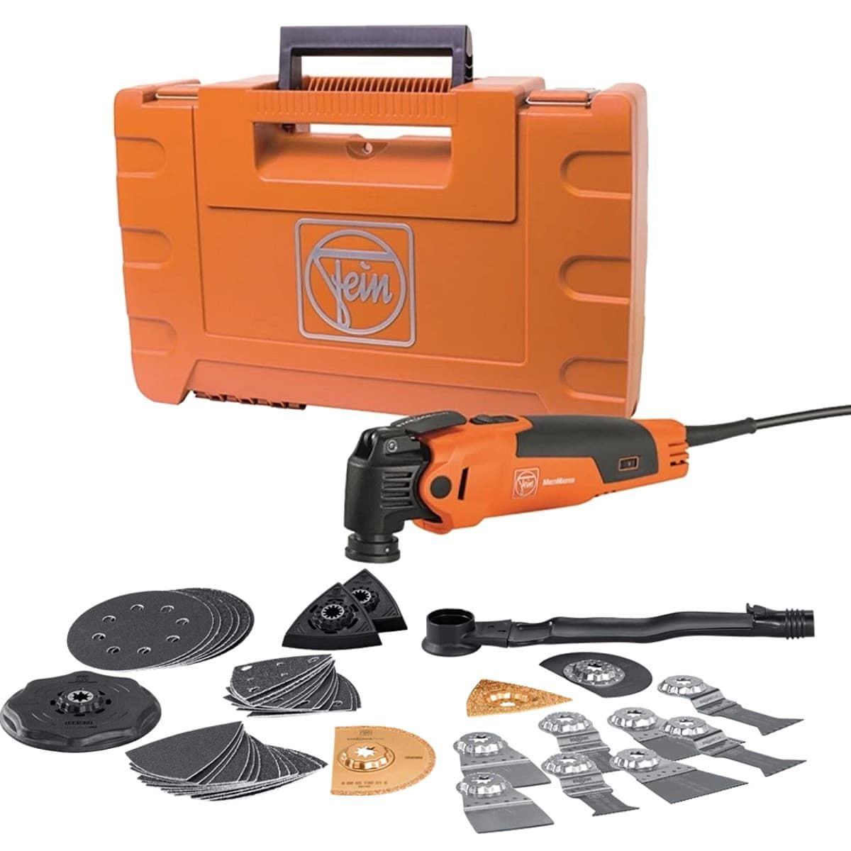 Fein FMM 350 QSL multitool 350W + 46 accessoires en koffer