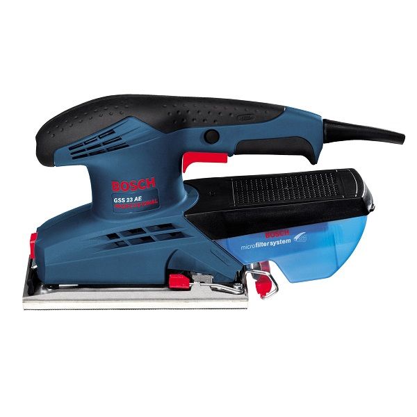 Bosch GSS 23 AE vlakschuurmachine 190W  93 x 185/230 mm + L-Boxx koffer