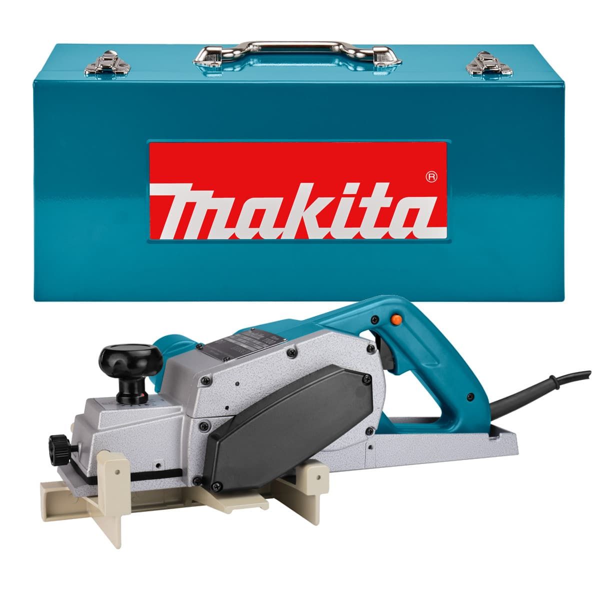 Makita 1100 schaafmachine 82 mm 950W + koffer