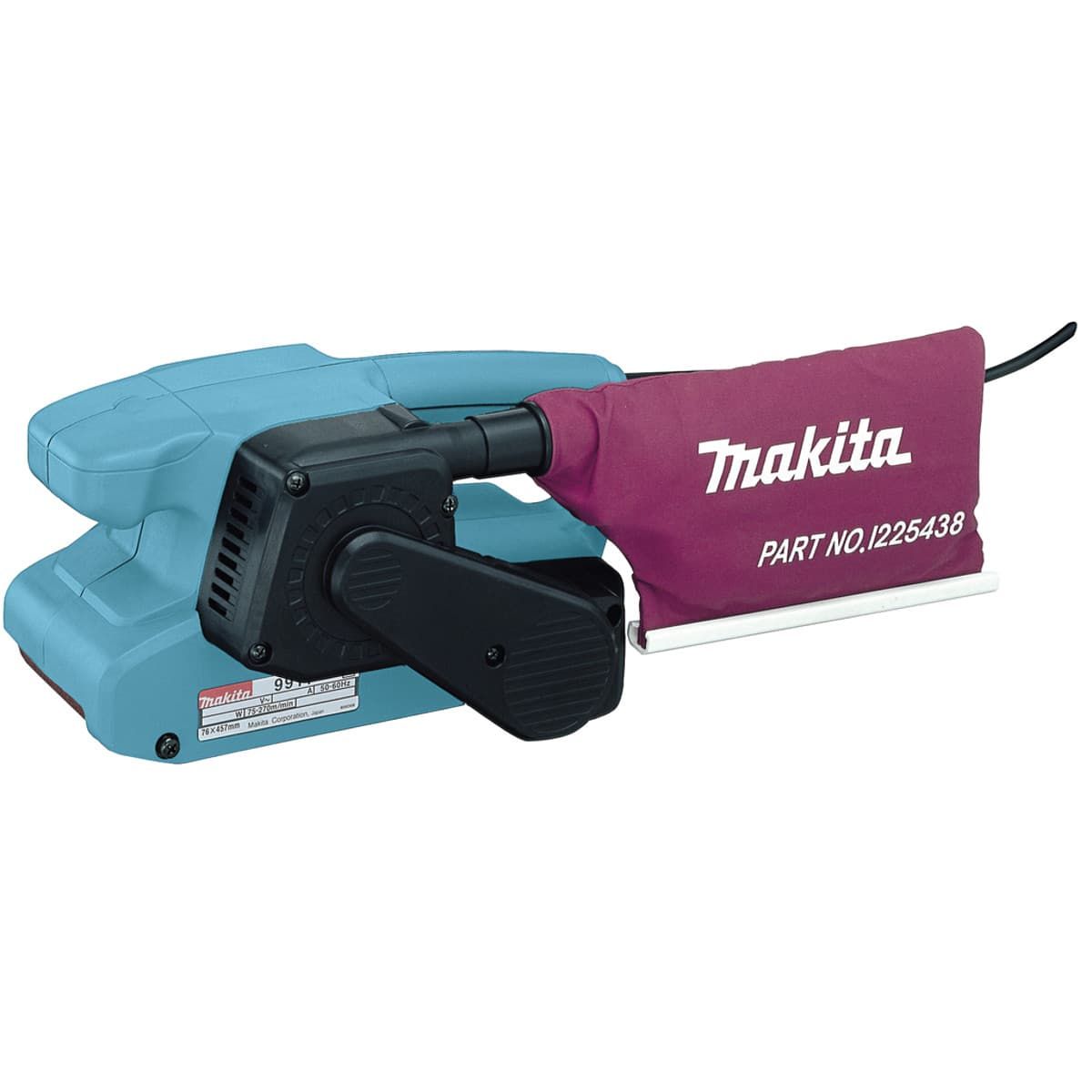 Makita 9911 bandschuurmachine 76 mm 650W