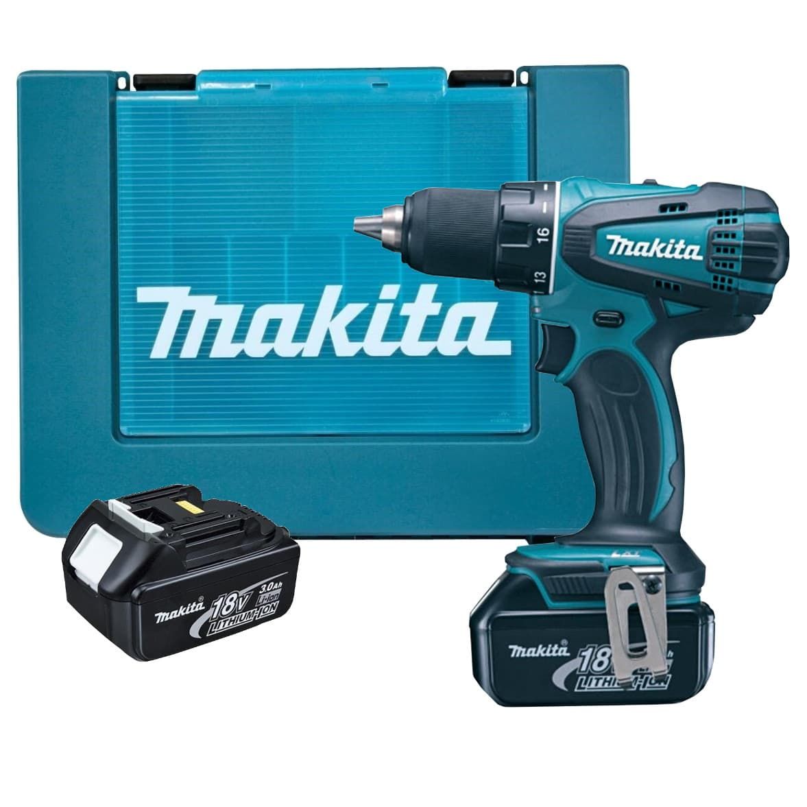 Makita BHP456RFE accuklopboormachine 18V 3,0Ah + koffer