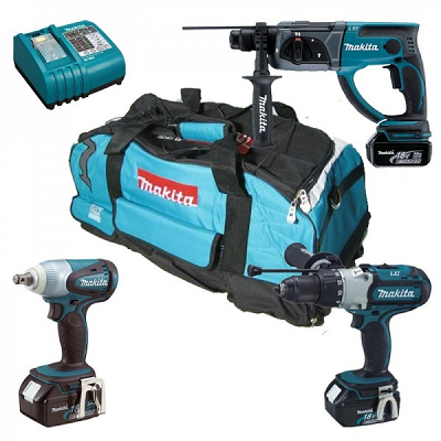 Makita BHR202RFE + BHP459Z + BHP251Z
