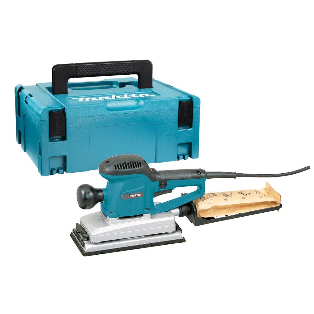 Makita BO4900VJ vlakschuurmachine 330W 115 x 229/280 mm + MBox koffer