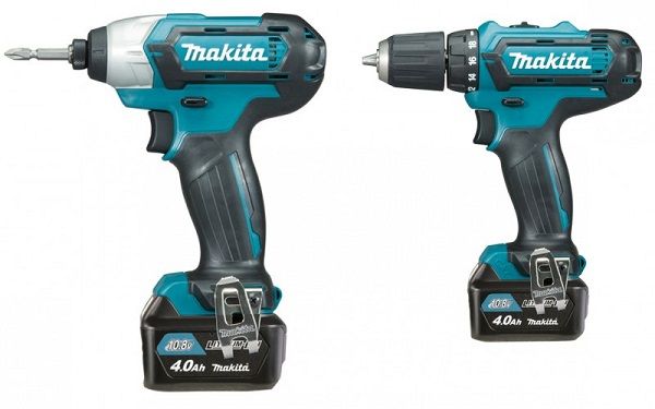 Makita CLX201SM comboset accu boor schroefmachine df331D slagschroevendraaier td110DZ 10,8V Li-Ion 