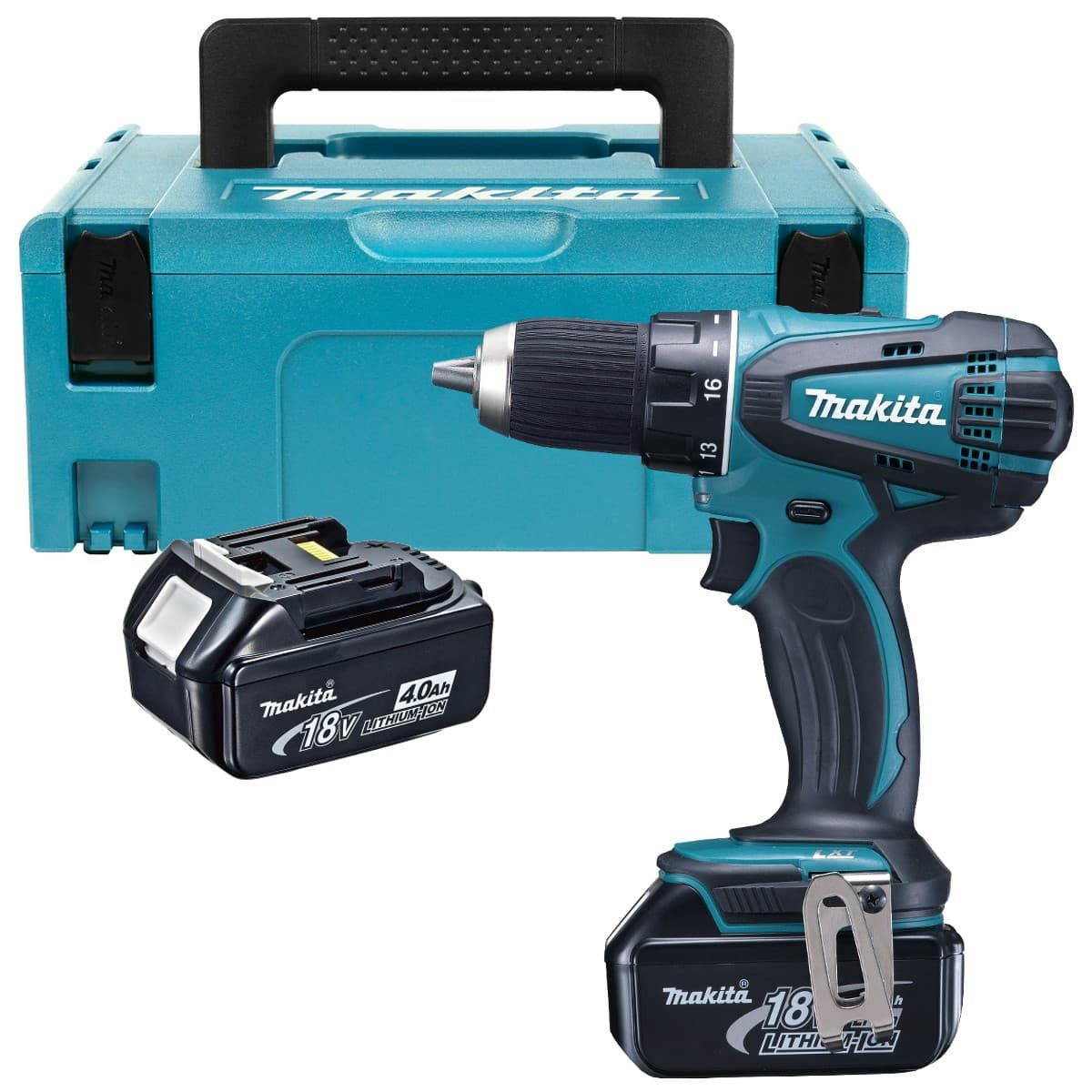 Makita DDF456RMJ accu schroefboormachine 18V 4,0Ah + Mbox