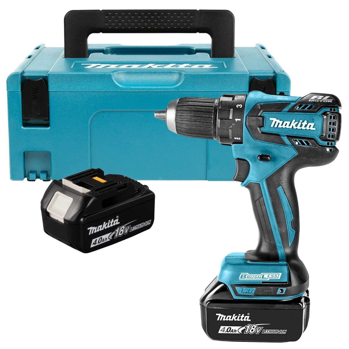Makita DDF459RMJ accu schroefboormachine 18V 4,0Ah + Mbox
